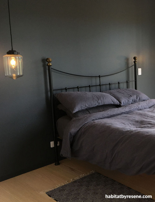 Resene Revolver bedroom