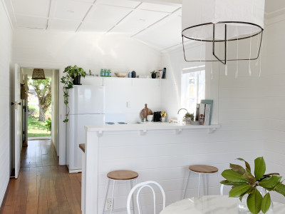 Selena and Mike give this Lake Taupo cottage a charming reno