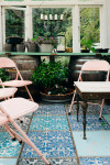 Off the wall: This 111-year-old villa gets a modern update with hand-painted wallpaper and zesty lime green