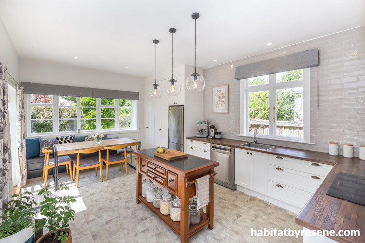 kitchen Reno, kitchen renovations, kitchen inspiration, white kitchen Inspo, white and timber kitchen, Resene