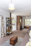 Laura and Jarred bring a colour boost to this beautiful Californian bungalow