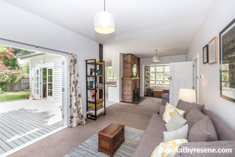 living rooms, living room inspiration, grey living room, timber furniture inspiration, decorating, Resene