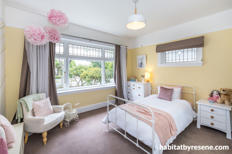 children's bedroom, toddler's bedroom, kids room, kids room inspiration, yellow bedroom, Resene