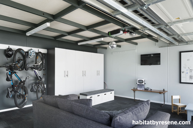 Transform Your Garage Into A Space You Actually Want To Be In Habitat By Resene Transform Your Garage Into A Space You, Garage Makeover Nz