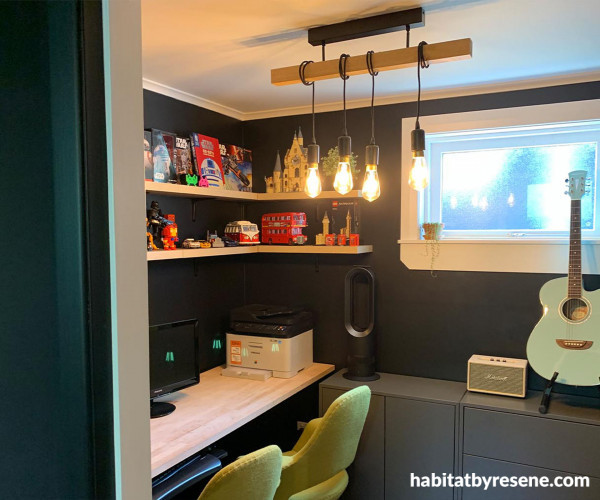 home office Resene Black