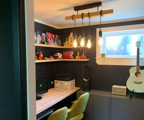 home office Resene Black