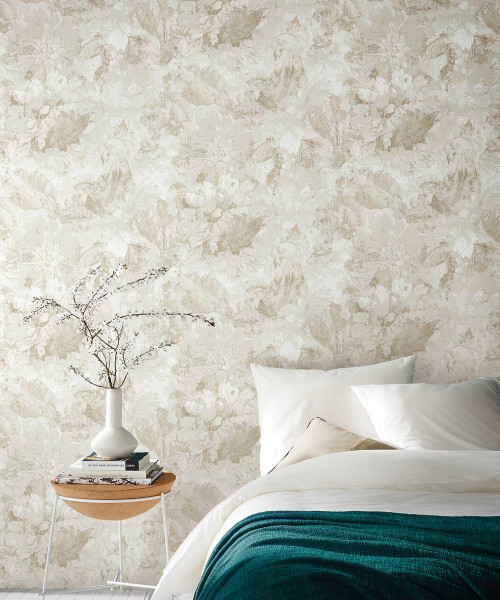 mattress, bed, wallpaper in bedroom, bedroom inspiration, wallpaper, Resene