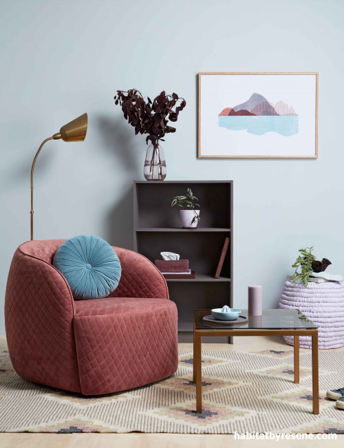 duck egg blue living room