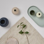 Resene Paint, Flatlay, neutral colours, Resene Umber White, Painted Vases