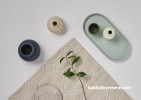 Resene Paint, Flatlay, neutral colours, Resene Umber White, Painted Vases