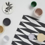 Resene Paint, Resene Green Pea, Warm colour palette, Flatlay