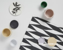 Resene Paint, Resene Green Pea, Warm colour palette, Flatlay 