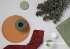 Resene, Orange Paint, Flat Lay, Resene Chelsea Gem, Earth Tones