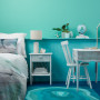 blue bedroom, blue bedroom inspiration, blue room, decorating with blue, interior decorating, Resene