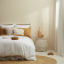 Neutral boho bedroom, Resene Canterbury Clay, Character Neutral, Neutral Bedroom