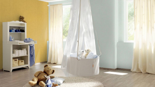 nursery inspiration, nursery design, nursery decoration, yellow nursery, yellow room Inspo, Resene