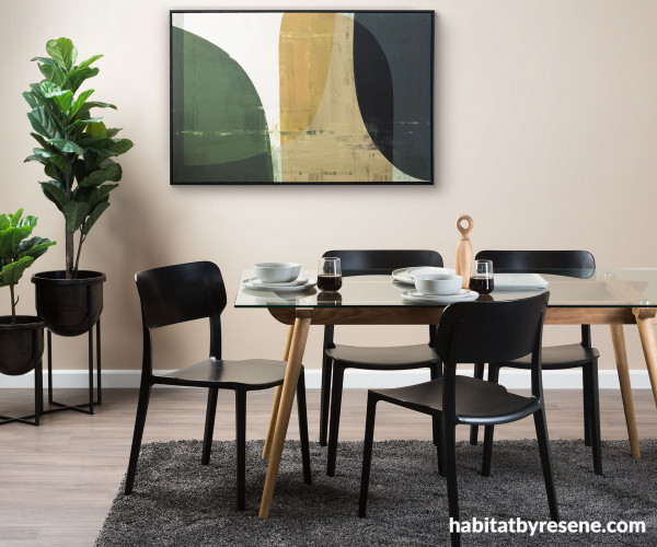 Resene Biscotti dining room