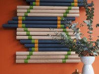 DIY graphic wall hanging