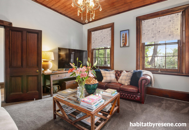 australian heritage home lounge Resene Bel Air