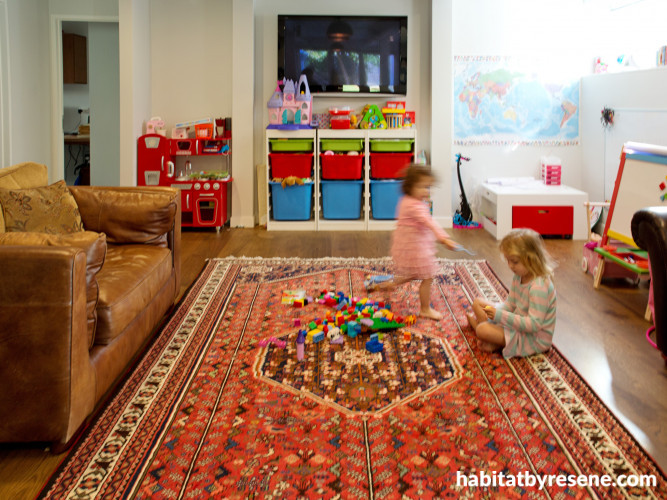 rumpus room inspo, play room, kids play room inspiration, living room inspiration, warm neutrals, Resene 