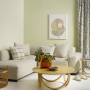Calm Interiors, Neutral Paints, Resene Paint, Resene Moon Glow