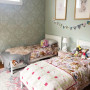 pastel green kids bedroom