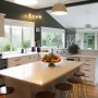 Green Kitchen, Kitchen renovation, Kitchen Island, Resene Seaweed