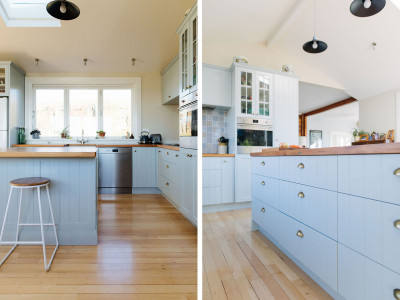 Claire and Dave’s modern beach house brings the ocean indoors