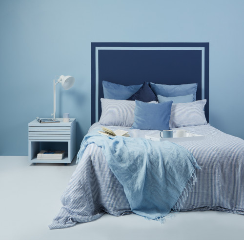 bedroom inspiration, blue bedroom, bedroom decor, decorating bedrooms, Resene