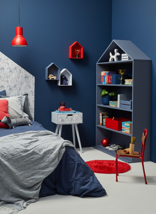 teens bedroom, teenager bedroom inspiration, navy bedroom, blue bedroom Inspo, decorating, Resene