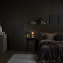 Moody bedroom, Brown Paint, Resene Paint, Resene Monkey