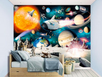 Transport your kid’s room into a fantastical realm with these wall murals