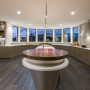 kitchen islands curved