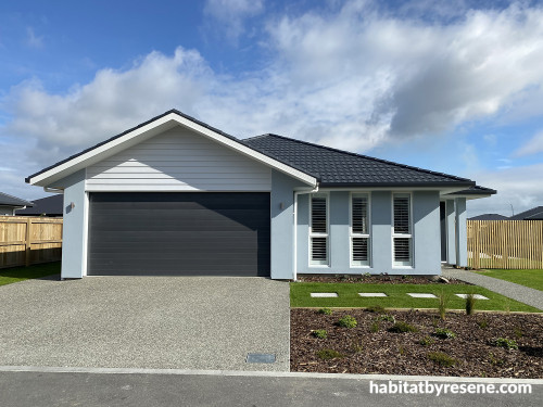 Blue Home, Blue House, Blue and Charcoal House, Blue and Grey, Blue and White